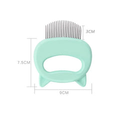 Shell comb English short floating hair removal comb Pet - PeticaDeals