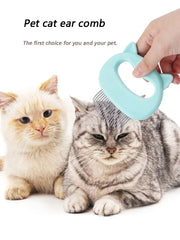 Shell comb English short floating hair removal comb Pet - PeticaDeals