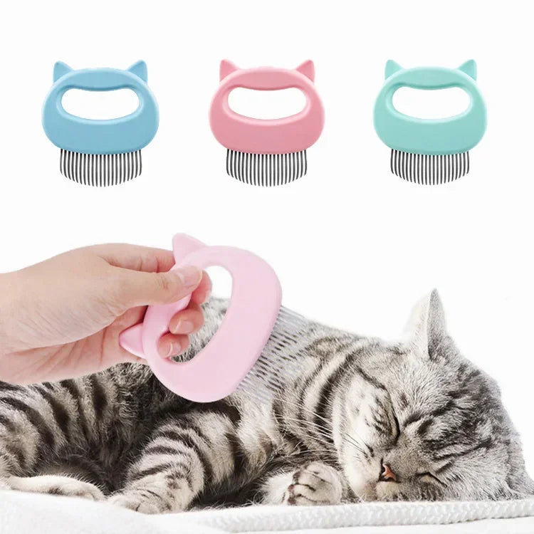 Shell comb English short floating hair removal comb Pet - PeticaDeals