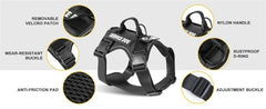 Shock Absorption Night Vision Reflective Pet Tactical - PeticaDeals