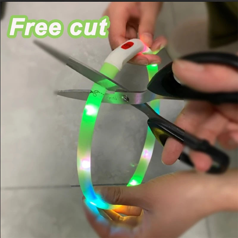 Silicone Led Dog Collar Usb Rechargeable Luminous Dog - PeticaDeals