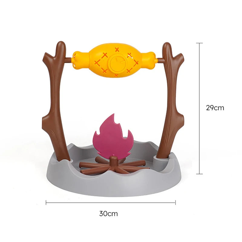 Simulated barbecue Cat Toy Interactive Educational Pet Toy Rolling Leakage Food Cat Toy - PeticaDeals