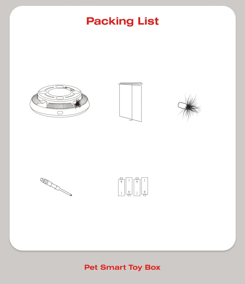 ‌Smart Self-Play Cat Toy with Feather Wand - Auto Rotating Teaser for Boredom Relief - PeticaDeals
