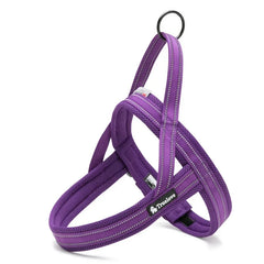 Soft Mesh Padded Nylon Reflective Easy Put-On Dog Harness - PeticaDeals