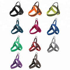 Soft Mesh Padded Nylon Reflective Easy Put-On Dog Harness - PeticaDeals
