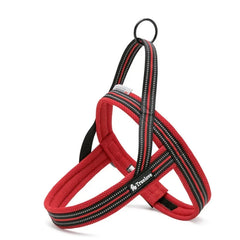 Soft Mesh Padded Nylon Reflective Easy Put-On Dog Harness - PeticaDeals