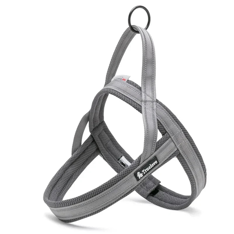 Soft Mesh Padded Nylon Reflective Easy Put-On Dog Harness - PeticaDeals