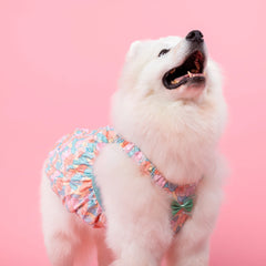 Soft Pet Dog Floral Dress - PeticaDeals