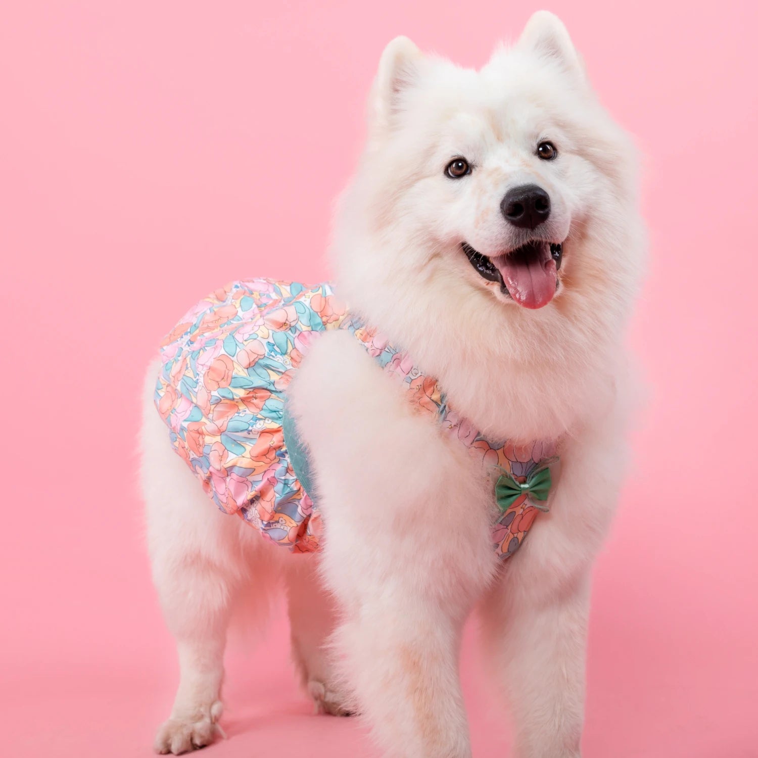 Soft Pet Dog Floral Dress - PeticaDeals