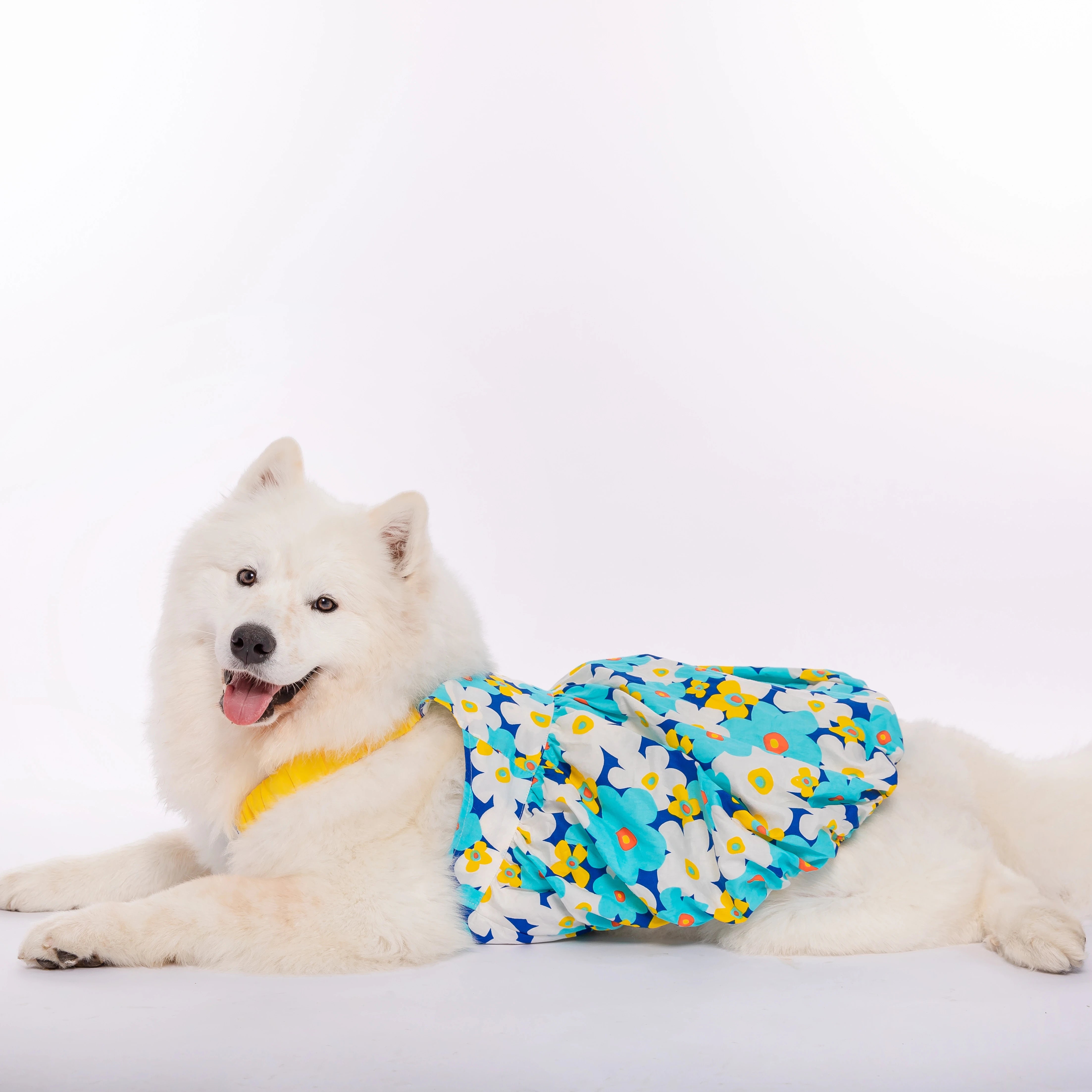 Soft Pet Dog Floral Dress - PeticaDeals