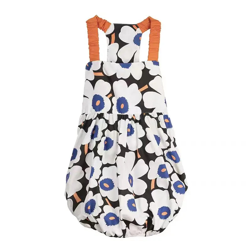 Soft Pet Dog Floral Dress - PeticaDeals