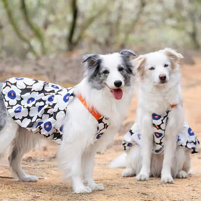 Soft Pet Dog Floral Dress - PeticaDeals