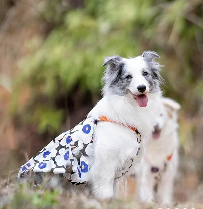 Soft Pet Dog Floral Dress - PeticaDeals