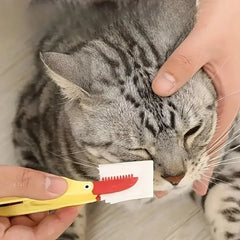 Soft Silicone Cat Dog Pet Tear Brush Eye Cleaning Comb - PeticaDeals