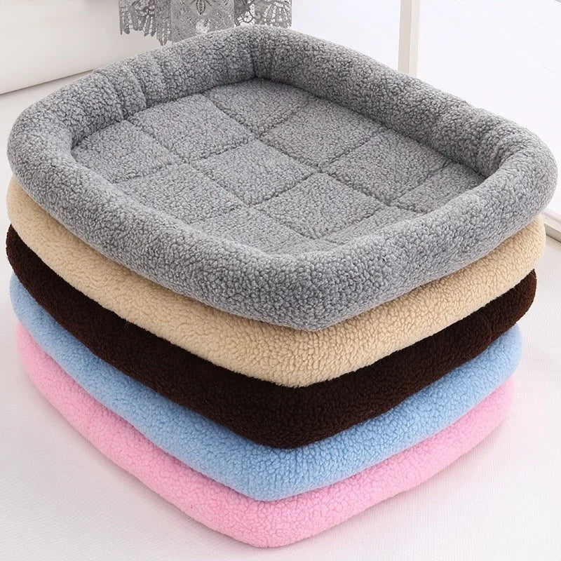 Soft Warm Mat Pet Durable Lamb Wool Sleeping - PeticaDeals