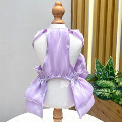 Solid Color Cat Dog Dresses with D-ring for Small Dogs - PeticaDeals