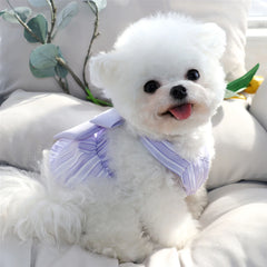 Spring Summer Dog Bowknot Dress - PeticaDeals