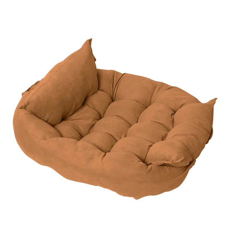 Square Super Soft Pet  Mat Multi-Function Folding Square Cushion - PeticaDeals