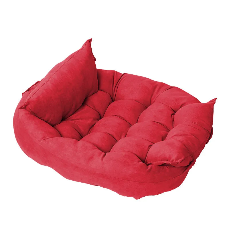 Square Super Soft Pet  Mat Multi-Function Folding Square Cushion - PeticaDeals