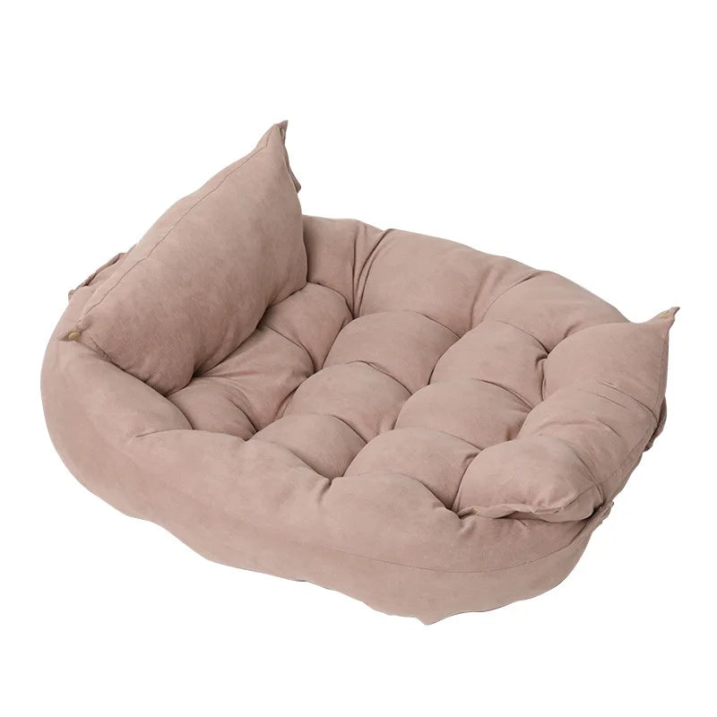 Square Super Soft Pet  Mat Multi-Function Folding Square Cushion - PeticaDeals