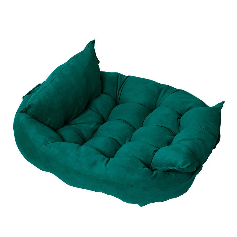 Square Super Soft Pet  Mat Multi-Function Folding Square Cushion - PeticaDeals