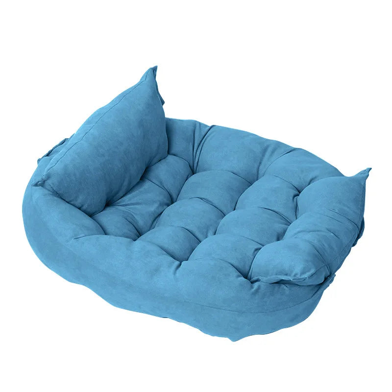 Square Super Soft Pet  Mat Multi-Function Folding Square Cushion - PeticaDeals