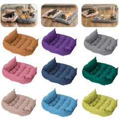 Square Super Soft Pet  Mat Multi-Function Folding Square Cushion - PeticaDeals