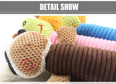 Squeak Dog Toys Puppy Cat Plush Chew - PeticaDeals