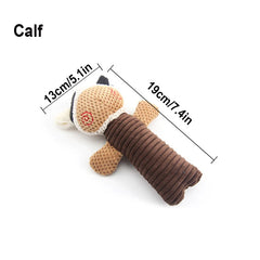 Squeak Dog Toys Puppy Cat Plush Chew - PeticaDeals
