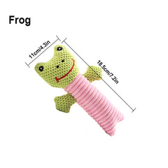 Squeak Dog Toys Puppy Cat Plush Chew - PeticaDeals