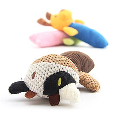Squeak Dog Toys Puppy Cat Plush Chew - PeticaDeals
