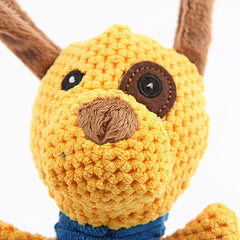 Squeak Dog Toys Puppy Cat Plush Chew - PeticaDeals