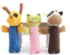 Squeak Dog Toys Puppy Cat Plush Chew - PeticaDeals