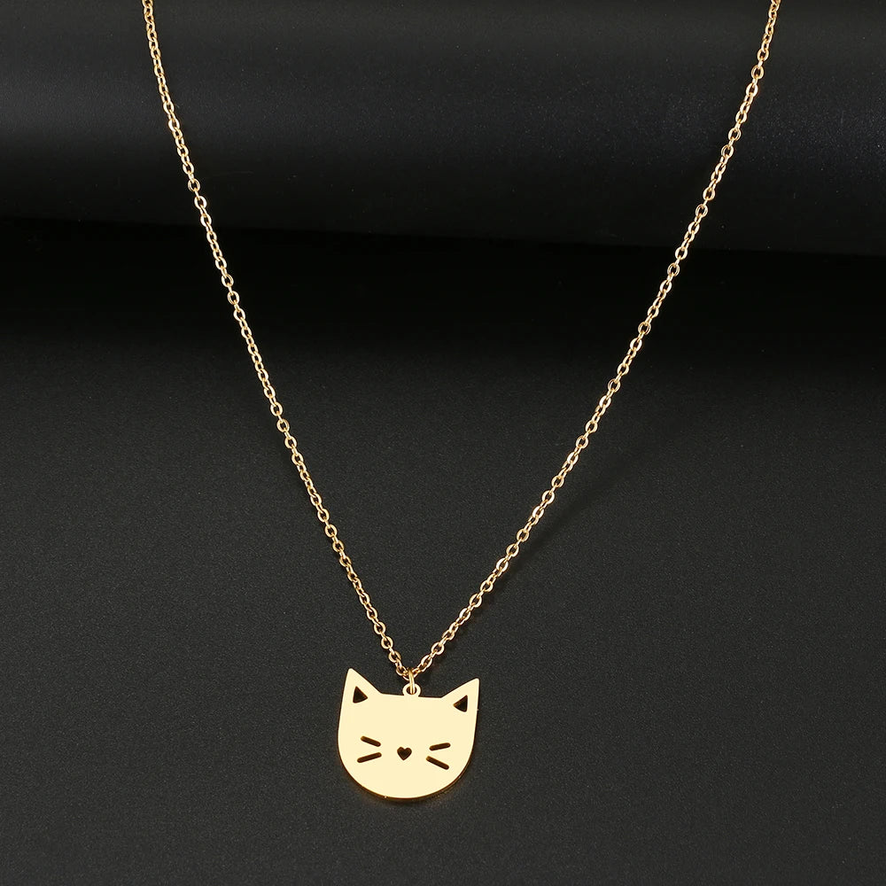 Stainless Steel Necklaces Cute Cartoon - PeticaDeals