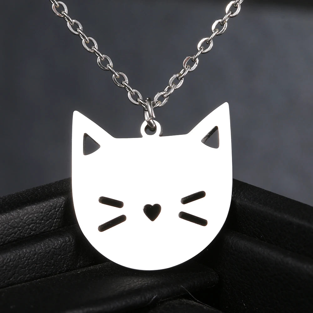 Stainless Steel Necklaces Cute Cartoon - PeticaDeals