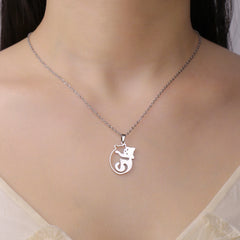 Stainless Steel Pendant Necklaces for Women's Fashion Jewelry - PeticaDeals