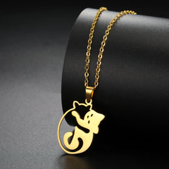Stainless Steel Pendant Necklaces for Women's Fashion Jewelry - PeticaDeals
