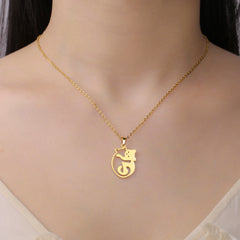 Stainless Steel Pendant Necklaces for Women's Fashion Jewelry - PeticaDeals
