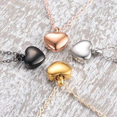 Stainless Steel Small Heart With Pet's Paw - PeticaDeals