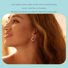Sterling Silver Cute Dachshund Cat Hoop Earrings for Women - PeticaDeals
