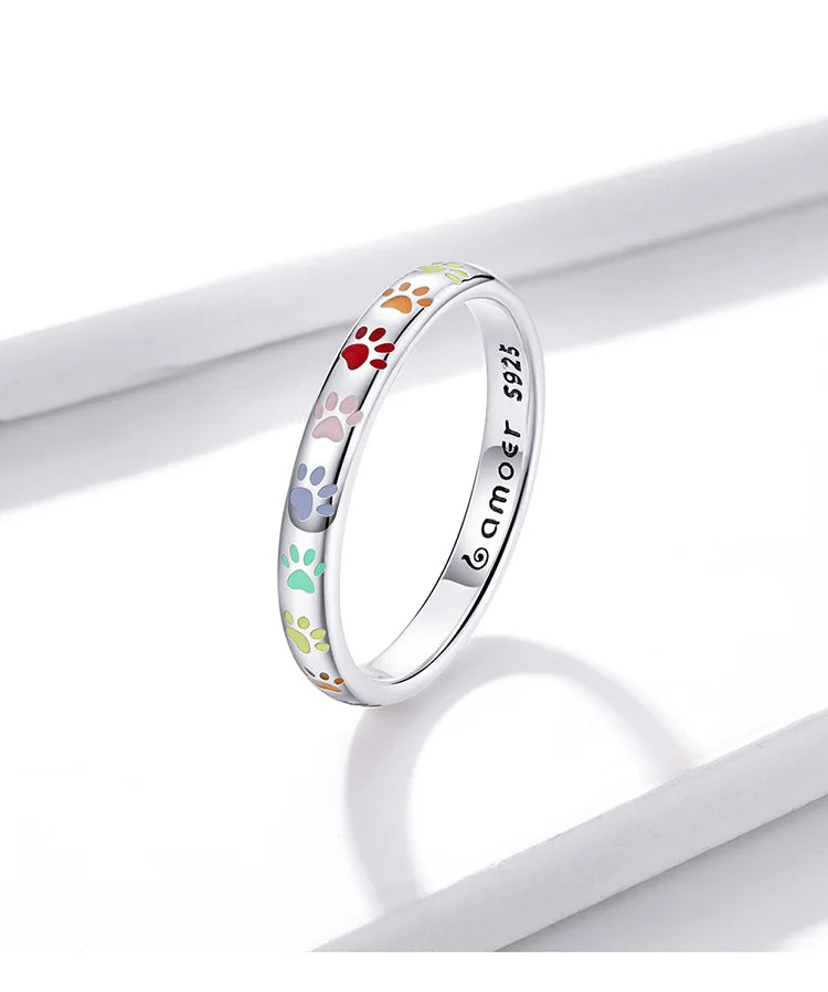 Sterling Silver Finger Rings Cute Pet Animal - PeticaDeals