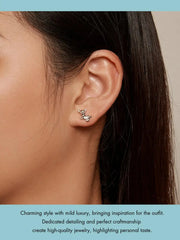 Sterling Silver Mini Lovely Chihuahua Dog Stud Earrings For Women - PeticaDeals