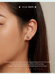 Sterling Silver Mini Lovely Chihuahua Dog Stud Earrings For Women - PeticaDeals