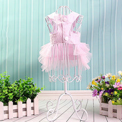 Striped Cat Bow Skirt Cute Pet Dress for Cats - PeticaDeals