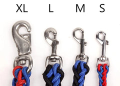 Sturdy Nylon Big Dog Leash for Medium to Large Dogs Strong Pet Round Rope - PeticaDeals
