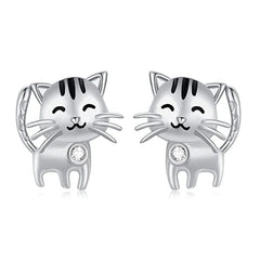 Style Cat Pet Stud Earrings for Women - PeticaDeals