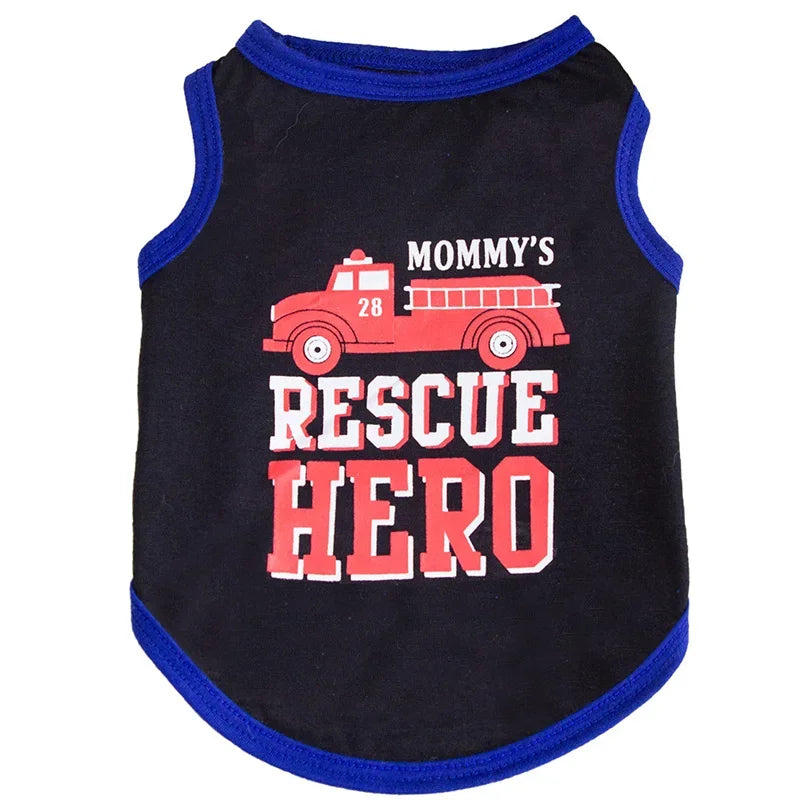 Summer Cotton Pet Vest for Small Dogs & Cats - PeticaDeals