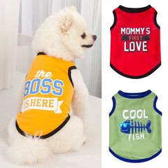 Summer Cotton Pet Vest for Small Dogs & Cats - PeticaDeals