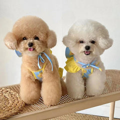 Summer Cute Puppy Dog Swimming Suit Hat Set for Small Dogs - PeticaDeals