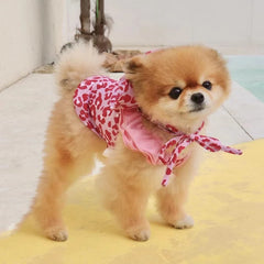 Summer Cute Puppy Dog Swimming Suit Hat Set for Small Dogs - PeticaDeals